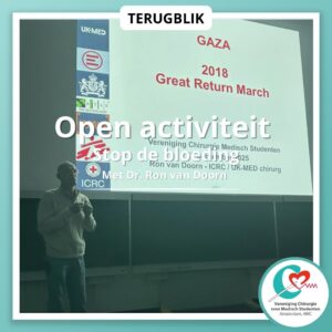 Read more about the article Open activiteit: Stop de bloeding!